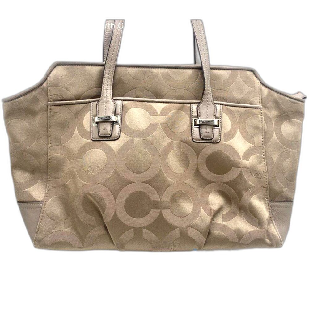 Coach Taylor Sateen Satchel/Tote